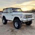 Body Belt Chrome Moulding Kit w/Stock Tire Rack | 67-77 Ford Bronco